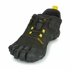 Chaussures Homme Vibram Fivefingers - V-TRAIL Noir / Jaune -France CHAUSSURES DE SPORT Soldes Boutique 10862672 500 C