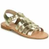 Chaussures Fille Geox - J SANDAL VIOLETTE GI Doré 1 Chaussures Fille Geox - J SANDAL VIOLETTE GI Doré -France CHAUSSURES DE SPORT Soldes Boutique 11333024 500 A