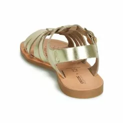 Chaussures Fille Geox - J SANDAL VIOLETTE GI Doré -France CHAUSSURES DE SPORT Soldes Boutique 11333024 500 E