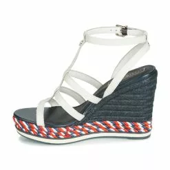 Chaussures Femme Tommy Hilfiger - VANCOUVER 7A Blanc -France CHAUSSURES DE SPORT Soldes Boutique 11866529 500 D