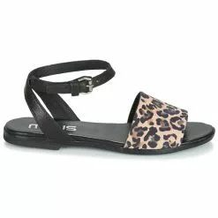 Chaussures Femme Mjus - CHAT LEO Noir / Léopard -France CHAUSSURES DE SPORT Soldes Boutique 13207316 500 B