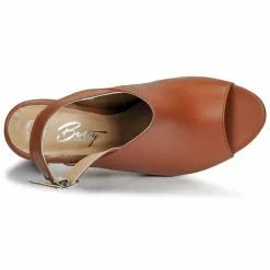 Chaussures Femme Betty London - JIKOTEGE Camel -France CHAUSSURES DE SPORT Soldes Boutique 13269317 500 F