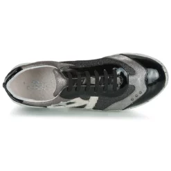 Chaussures Fille Ikks - FIONA Noir / Argenté -France CHAUSSURES DE SPORT Soldes Boutique 15331018 500 F