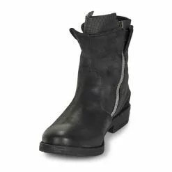 Chaussures Fille Ikks - PAMELA Noir -France CHAUSSURES DE SPORT Soldes Boutique 15331019 500 C