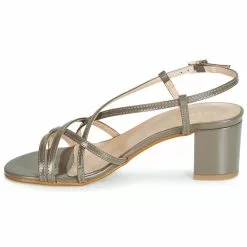 Chaussures Femme André - CHIARA Taupe -France CHAUSSURES DE SPORT Soldes Boutique 15385542 500 D