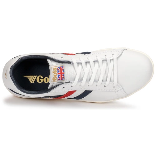 Chaussures Homme Gola - EQUIPE Blanc / Bleu / Rouge 8 Chaussures Homme Gola - EQUIPE Blanc / Bleu / Rouge – Image 6