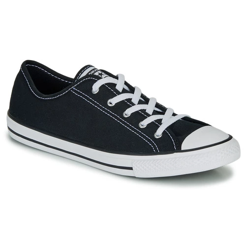 Chaussures Femme Converse - CHUCK TAYLOR ALL STAR DAINTY CANVAS OX Noir 3 Chaussures Femme Converse - CHUCK TAYLOR ALL STAR DAINTY CANVAS OX Noir