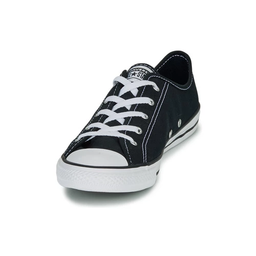 Chaussures Femme Converse - CHUCK TAYLOR ALL STAR DAINTY CANVAS OX Noir 5 Chaussures Femme Converse - CHUCK TAYLOR ALL STAR DAINTY CANVAS OX Noir – Image 3