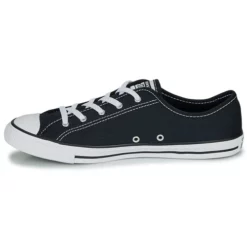 Chaussures Femme Converse - CHUCK TAYLOR ALL STAR DAINTY CANVAS OX Noir 11 Chaussures Femme Converse - CHUCK TAYLOR ALL STAR DAINTY CANVAS OX Noir -France CHAUSSURES DE SPORT Soldes Boutique 15514166 500 D