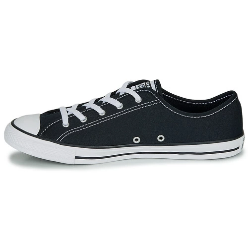 Chaussures Femme Converse - CHUCK TAYLOR ALL STAR DAINTY CANVAS OX Noir 6 Chaussures Femme Converse - CHUCK TAYLOR ALL STAR DAINTY CANVAS OX Noir – Image 4