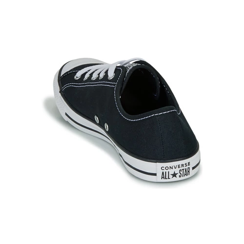 Chaussures Femme Converse - CHUCK TAYLOR ALL STAR DAINTY CANVAS OX Noir 7 Chaussures Femme Converse - CHUCK TAYLOR ALL STAR DAINTY CANVAS OX Noir – Image 5