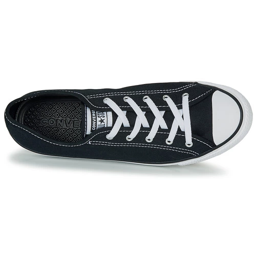 Chaussures Femme Converse - CHUCK TAYLOR ALL STAR DAINTY CANVAS OX Noir 8 Chaussures Femme Converse - CHUCK TAYLOR ALL STAR DAINTY CANVAS OX Noir – Image 6