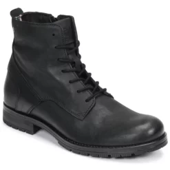 Chaussures Homme Jack & Jones - JFW ORCA LEATHER Noir