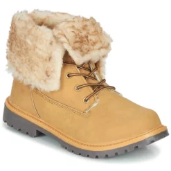 Chaussures Femme Kangaroos - RIVETER JR HI Cognac