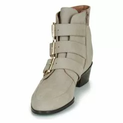 Chaussures Femme André - ERNA Gris -France CHAUSSURES DE SPORT Soldes Boutique 15841233 500 C