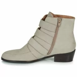 Chaussures Femme André - ERNA Gris -France CHAUSSURES DE SPORT Soldes Boutique 15841233 500 D