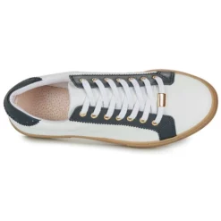 Chaussures Femme André - BERKELEY BLANC MOTIF -France CHAUSSURES DE SPORT Soldes Boutique 15841416 500 F