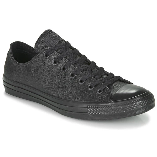 Chaussures Converse - CHUCK TAYLOR ALL STAR LEATHER OX Noir 3 Chaussures Converse - CHUCK TAYLOR ALL STAR LEATHER OX Noir