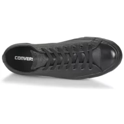 Chaussures Converse - CHUCK TAYLOR ALL STAR LEATHER OX Noir 13 Chaussures Converse - CHUCK TAYLOR ALL STAR LEATHER OX Noir -France CHAUSSURES DE SPORT Soldes Boutique 161207 500 F