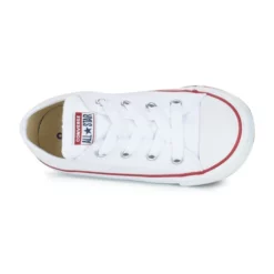 Chaussures Enfant Converse - CHUCK TAYLOR ALL STAR CORE OX Blanc Optical -France CHAUSSURES DE SPORT Soldes Boutique 161282 500 F