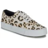 Chaussures Femme Superdry - CLASSIC LACE UP TRAINER Leopard -France CHAUSSURES DE SPORT Soldes Boutique 16366317 500 A