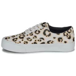 Chaussures Femme Superdry - CLASSIC LACE UP TRAINER Leopard -France CHAUSSURES DE SPORT Soldes Boutique 16366317 500 D