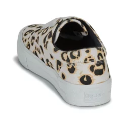 Chaussures Femme Superdry - CLASSIC LACE UP TRAINER Leopard -France CHAUSSURES DE SPORT Soldes Boutique 16366317 500 E