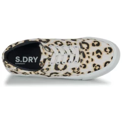 Chaussures Femme Superdry - CLASSIC LACE UP TRAINER Leopard -France CHAUSSURES DE SPORT Soldes Boutique 16366317 500 F