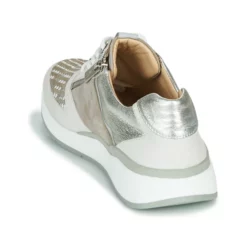 Chaussures Femme JB Martin - 1KALIO Beige / Blanc / Argenté -France CHAUSSURES DE SPORT Soldes Boutique 16446232 500 E