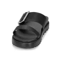 Chaussures Femme Sorel - ROAMING BUCKLE SLIDE Noir -France CHAUSSURES DE SPORT Soldes Boutique 16533706 500 C