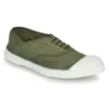 Chaussures Femme Bensimon - TENNIS LACET Kaki -France CHAUSSURES DE SPORT Soldes Boutique 16612403 500 A