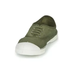 Chaussures Femme Bensimon - TENNIS LACET Kaki -France CHAUSSURES DE SPORT Soldes Boutique 16612403 500 C