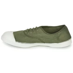 Chaussures Femme Bensimon - TENNIS LACET Kaki -France CHAUSSURES DE SPORT Soldes Boutique 16612403 500 D