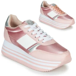 Chaussures Femme Victoria - COMETA DOBLE METAL Rose