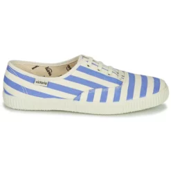 Chaussures Femme Victoria - NUEVO RAYAS Blanc / Bleu -France CHAUSSURES DE SPORT Soldes Boutique 16612920 500 B