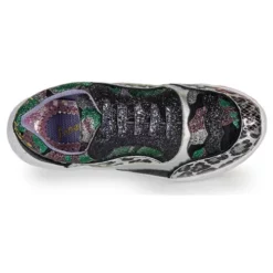 Chaussures Femme Irregular Choice - JIGSAW Noir / Argent -France CHAUSSURES DE SPORT Soldes Boutique 16633843 500 F