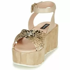 Chaussures Femme Tosca Blu - MOOREA Beige / Python -France CHAUSSURES DE SPORT Soldes Boutique 16645919 500 C