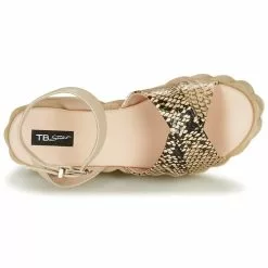 Chaussures Femme Tosca Blu - MOOREA Beige / Python -France CHAUSSURES DE SPORT Soldes Boutique 16645919 500 F
