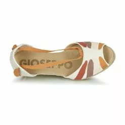 Chaussures Femme Gioseppo - ARLEY Ecru / Moutarde -France CHAUSSURES DE SPORT Soldes Boutique 16728422 500 F