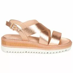 Chaussures Femme André - EULALIE Doré -France CHAUSSURES DE SPORT Soldes Boutique 16734972 500 B