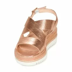 Chaussures Femme André - EULALIE Doré -France CHAUSSURES DE SPORT Soldes Boutique 16734972 500 C