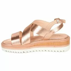 Chaussures Femme André - EULALIE Doré -France CHAUSSURES DE SPORT Soldes Boutique 16734972 500 D