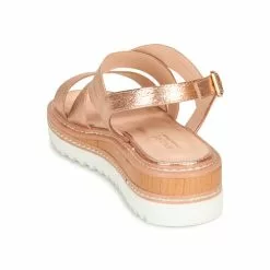 Chaussures Femme André - EULALIE Doré -France CHAUSSURES DE SPORT Soldes Boutique 16734972 500 E