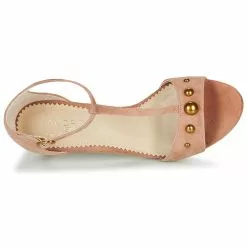Chaussures Femme André - LA DOMPTEUSE Rose -France CHAUSSURES DE SPORT Soldes Boutique 16735083 500 F