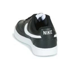 Chaussures Femme Nike - COURT VISION LOW Noir / Blanc -France CHAUSSURES DE SPORT Soldes Boutique 16774274 500 E