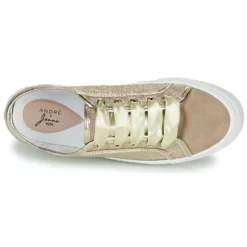 Chaussures Femme André - JENNA Beige -France CHAUSSURES DE SPORT Soldes Boutique 17257924 500 F