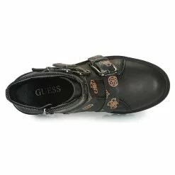 Chaussures Femme Guess - WENDY Noir -France CHAUSSURES DE SPORT Soldes Boutique 17528673 500 F