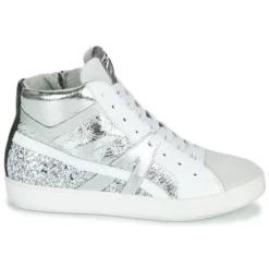 Chaussures Femme Meline - IN1363 Blanc / Argent -France CHAUSSURES DE SPORT Soldes Boutique 17658286 500 B