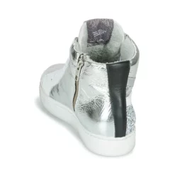Chaussures Femme Meline - IN1363 Blanc / Argent -France CHAUSSURES DE SPORT Soldes Boutique 17658286 500 E