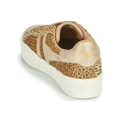 Chaussures Femme Gola - ORCHID PLATEFORM SAVANNA Doré / Guépard -France CHAUSSURES DE SPORT Soldes Boutique 17672948 500 E